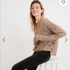 Madewell Side Button Sweater